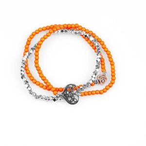 5 for $25! Paparazzi orange bracelet